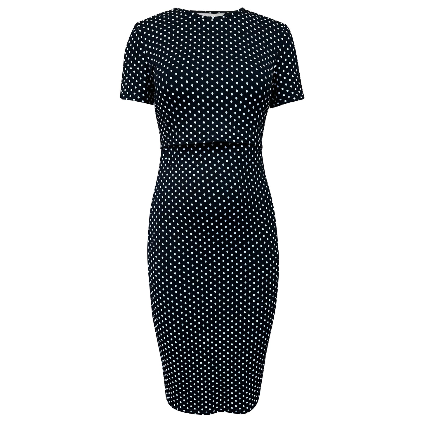 Vestido de lactancia con lunares