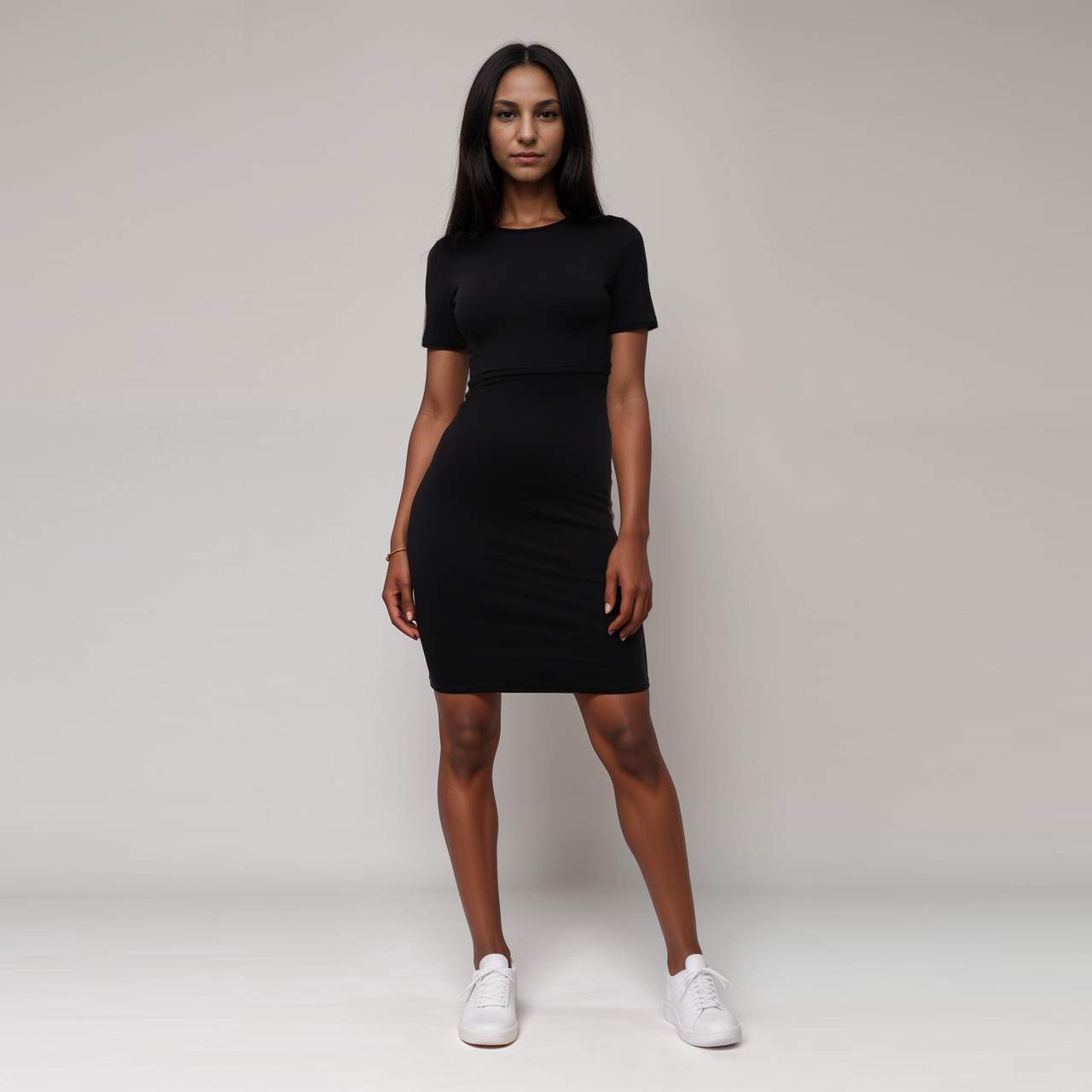 Robe noire d'allaitement
