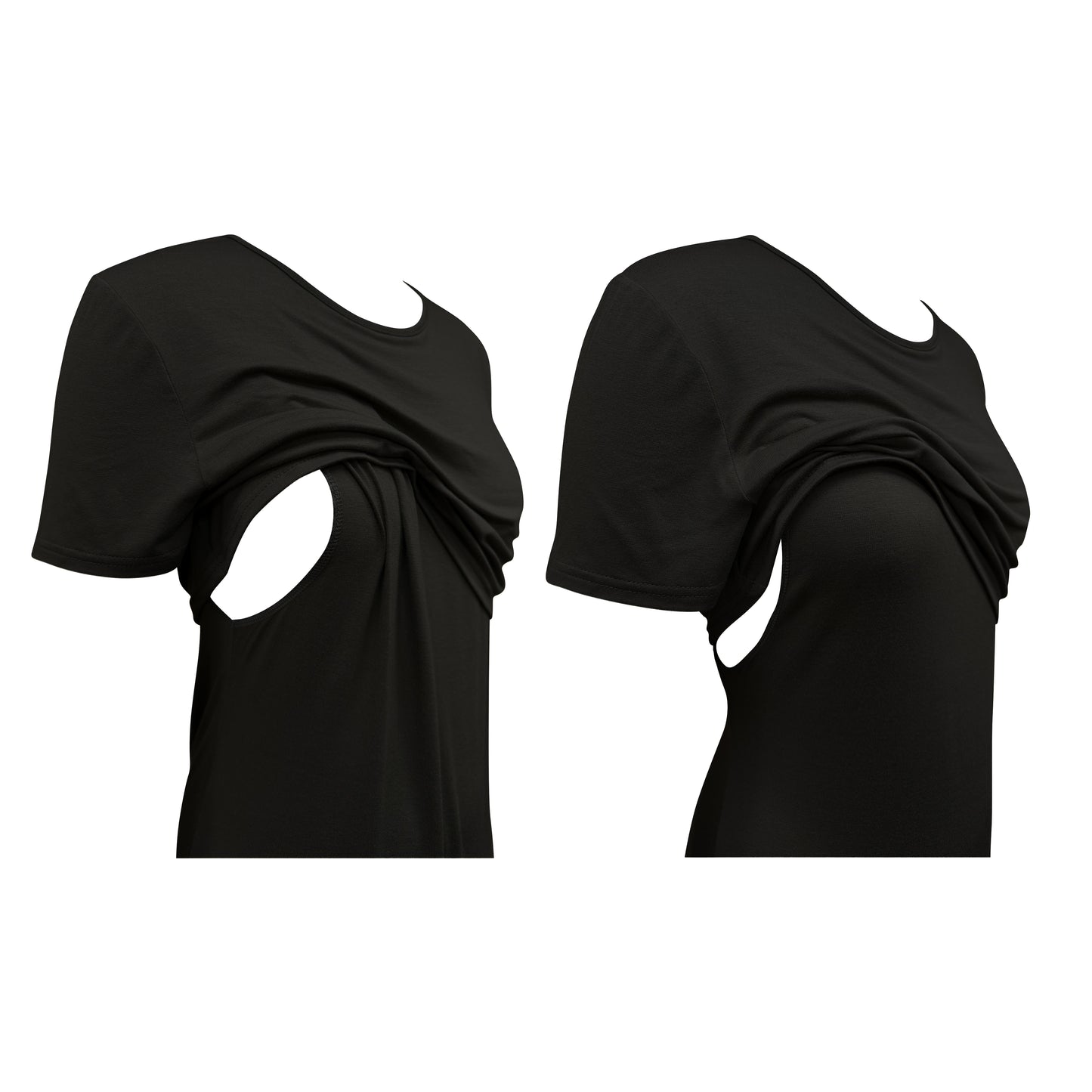 Robe noire d'allaitement