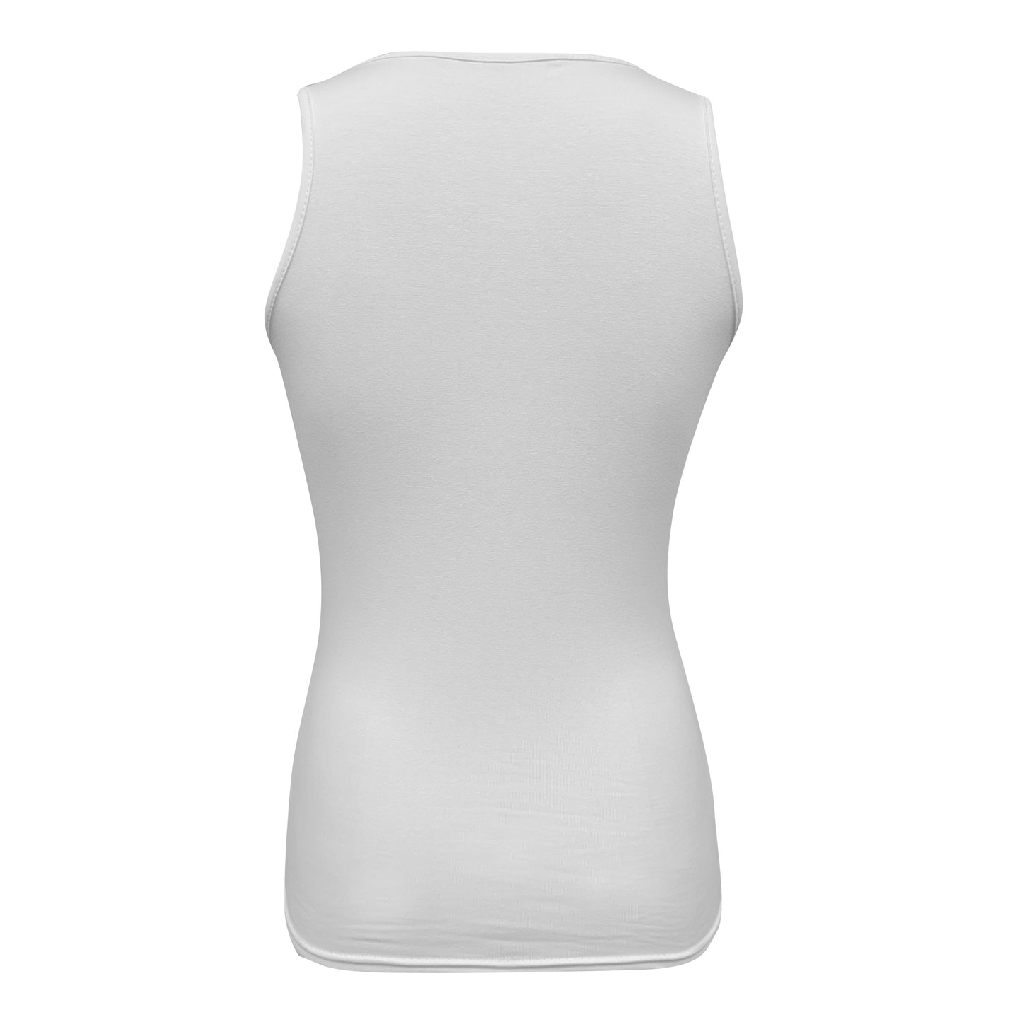 Chaleco de lactancia materna blanco debajo del busto
