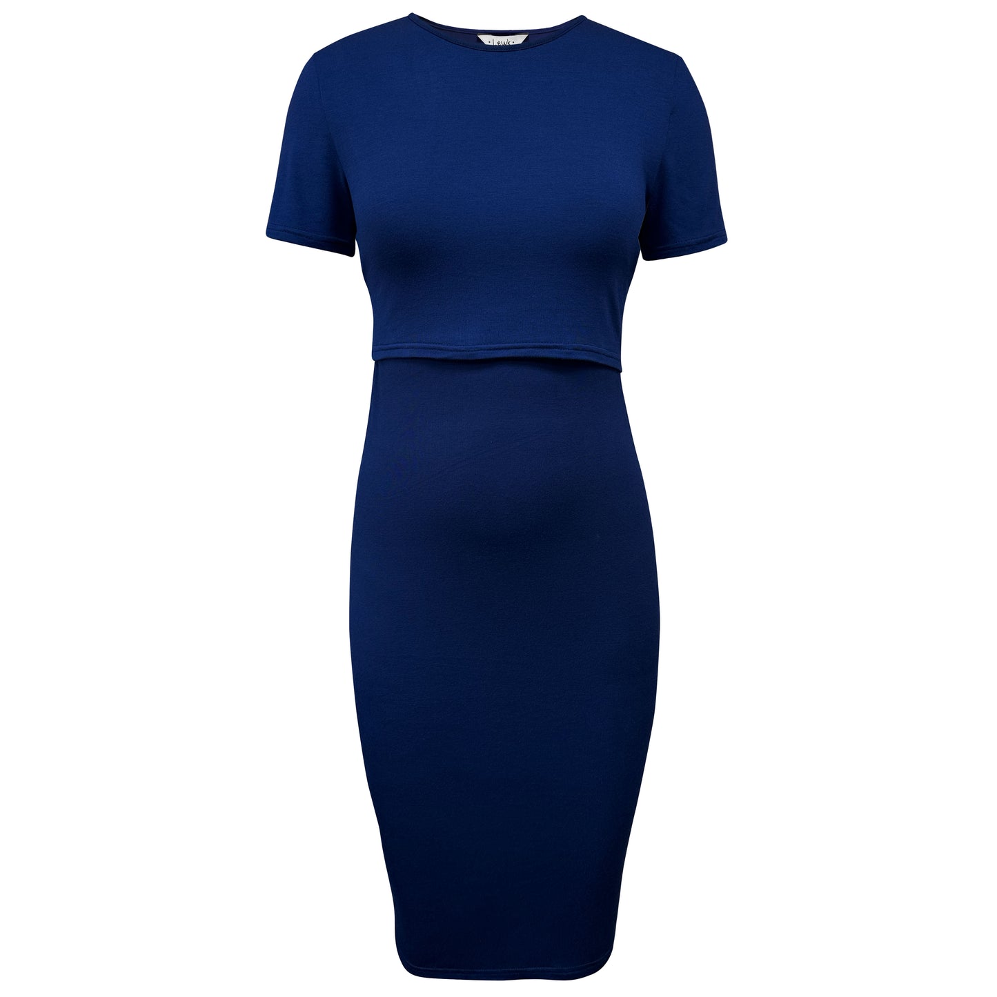 Nursing Navy Dress