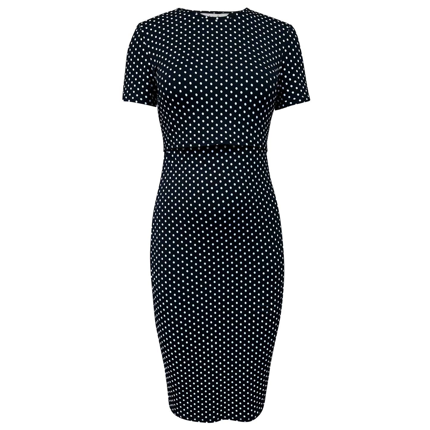 Polka Dot Nursing Dress