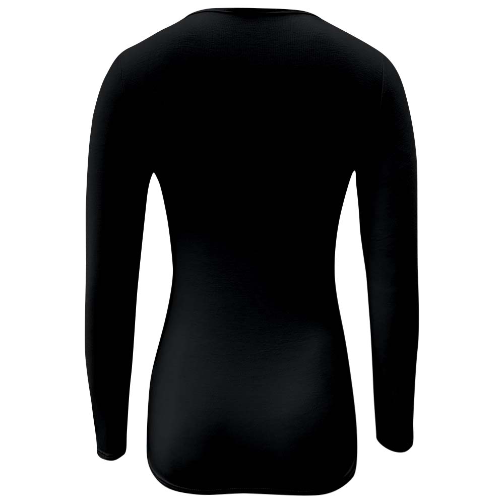 Nursing bandeau long sleeve Black Top